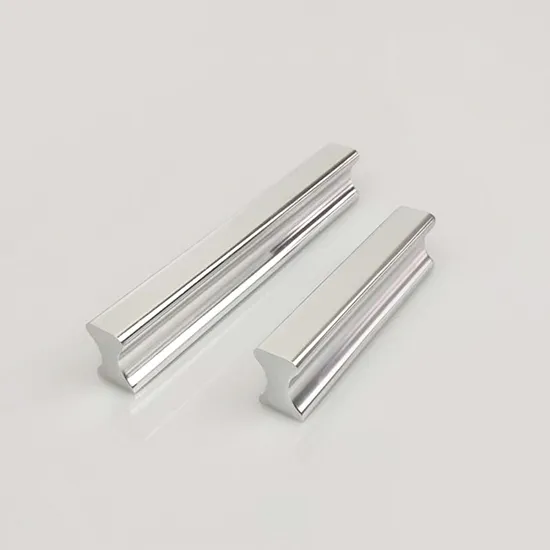 Furniture Hardware Aluminum Kitchen Cabinet Door Handle 64mm Silver Drawer Pull Handle