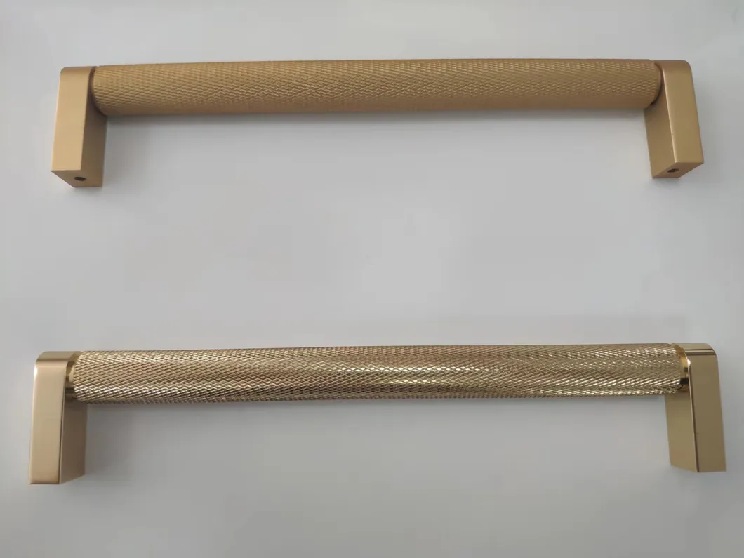 Cabinet Knurled Handle 16mm Dia Kitchen Solid Black Matt Drawer Handle Pull