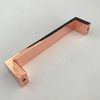 Brass Color Rose Gold Square Pull Hardware Cabinet Door Square Pull Handles