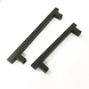 Cabinet Hardware Drawer Handles Black Matt Square T Style Solid Furniture Handle