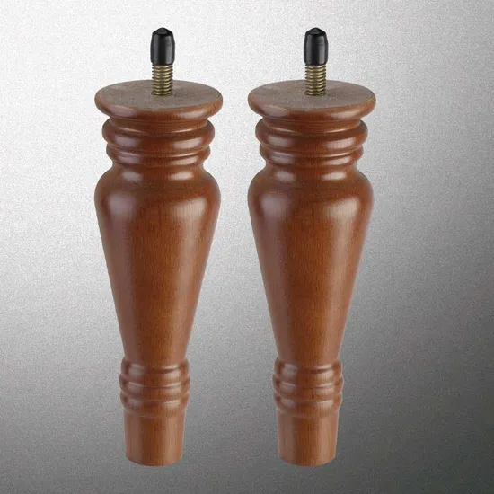 Super Load-Bearing Solid Wood Bed Legs Natural Color Fat Sofa Bed Legs