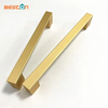 Brass Furniture Gold Brushed Accessories Handle Drawer Knobs