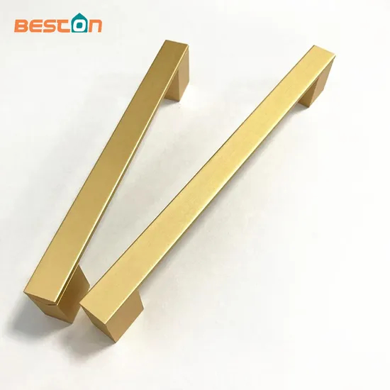 Brass Furniture Gold Brushed Accessories Handle Drawer Knobs