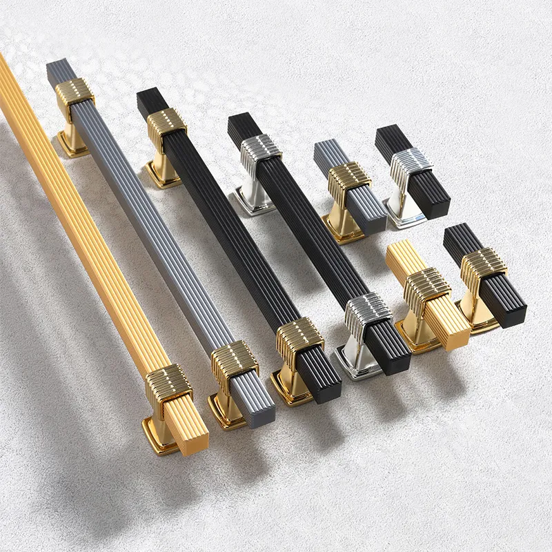 Cabinet Handles Gold Black Kitchen Cabinet Pulls Wardrobe Handle Drawer Knobs