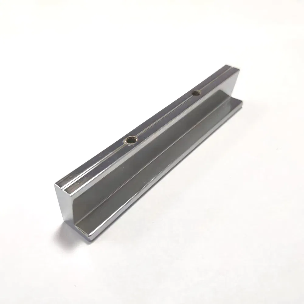 Aluminum Cupboard 7 Shape Handle Furniture Cabinet Pull Chrome Gold Long Handles