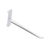 Chrome Plated Display Hooks for Supermarket Shelf Hanging Black Wire Single Hook