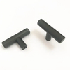 2 Inch 12X50mm T Bar Single Hole Black Ss Cabinet Pull Knob