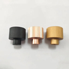 30*30mm Solid Aluminium Vertical Knurled Rose Gold Kitchen Cupboard Knobs Handle