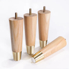 Sofa Cabinet Feet Solid Wood Bed Furniture Accessories Legs