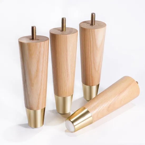 Sofa Cabinet Feet Solid Wood Bed Furniture Accessories Legs