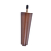 Furniture Accessories 12 Cm I-Tapered Rubber Wood Cabinet Legs