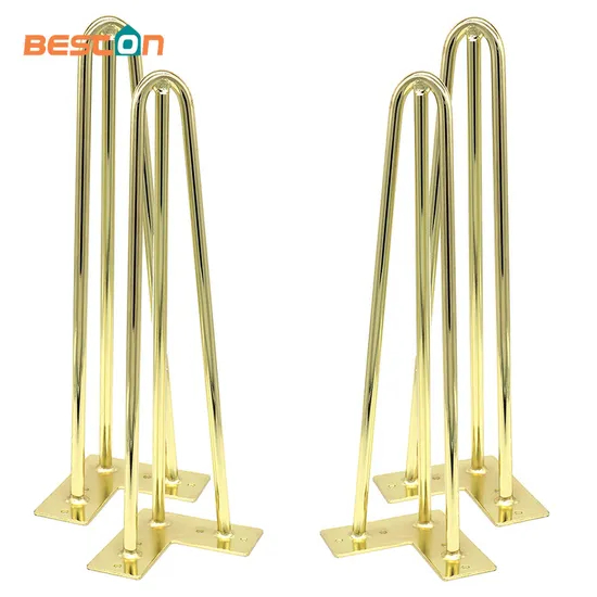 Furniture Hairpin Legs Wholesale Metal Hairpin Legs for Coffee Table