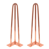 New Design Furniture Wholesale Coffee Table Height Metal Hairpin Legs