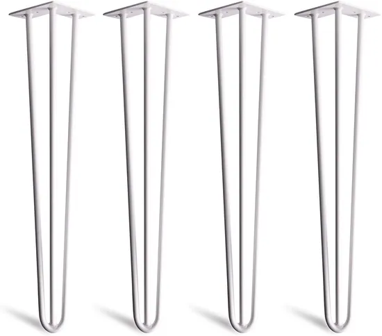 New Design Furniture Wholesale Metal Chrome Hairpin Table Legs