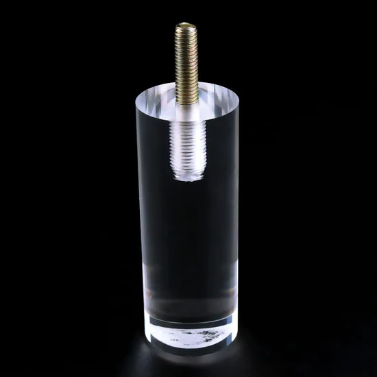 Plastic Acrylic Furniture Sofa Legs