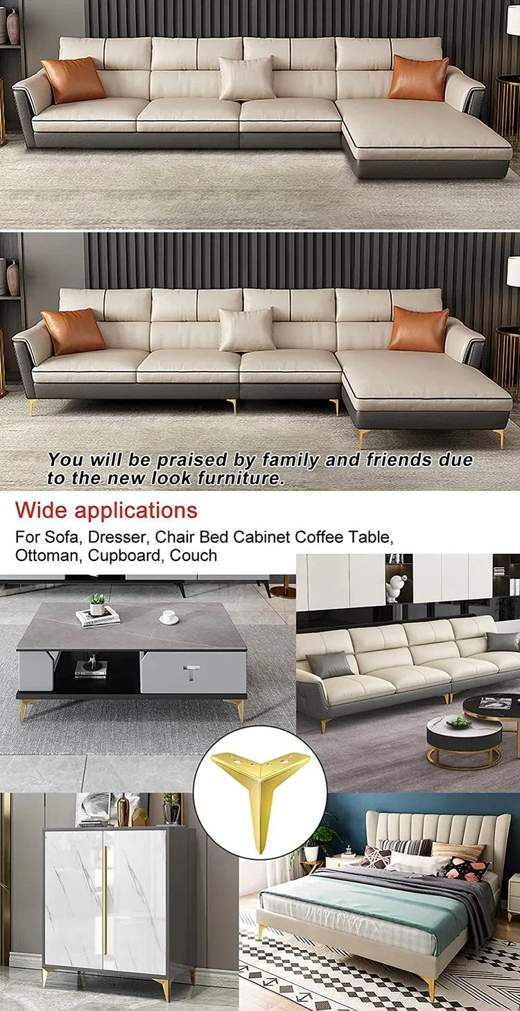 Factory Supply Modern Metal Furniture Legs Metal Sofa Leg