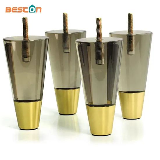 Modern Furniture Hardware Acrylic Legs for Chair and Sofa