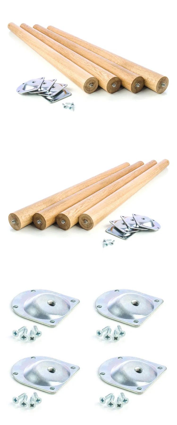 Fashion Design Furniture Accessories Wooden Legs for Sofa &amp; Bed