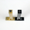 Aluminium Solid Cabinet Furniture Brass Gold and Black Support Leg Feet