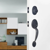 Main Entry Entrance Grip Handle Door Knob Lever Deadbolt Lock Set Lock
