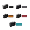 Smart Leather Fingerprint Cabinet Drawer Lock with USB Charging Black Electronic Locks