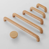 Wooden Drawer Accessories Chinese Style Wood Kitchen Cabinet Closet Door Pull Handles