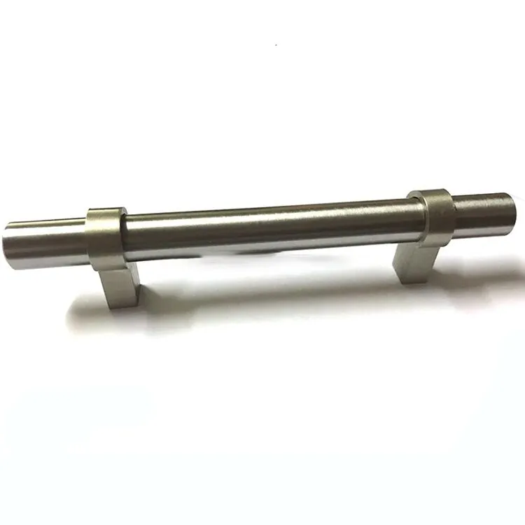 Stainless Steel Rounded T-Bar Pull Cabinet Handle Cupboard Hardware Drawer Dresser Pull