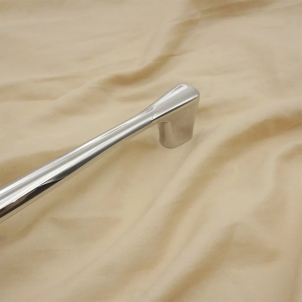 Furniture Hardware Zinc Alloy Chrome Kitchen Refrigerator Handles Cabinet Pull Handle