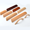 Wood Solid Furniture Pulls Handles Painted Smoothly Cupboard Closet Drawer Wooden Handle