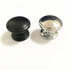 Furniture Hardware Round 30mm Diameter Black Pull Knob