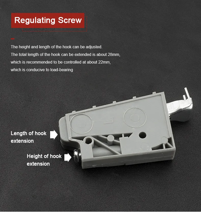 Wall Hanging Bracket Cabinet Hanging Code Cube Plastic Corner Connector