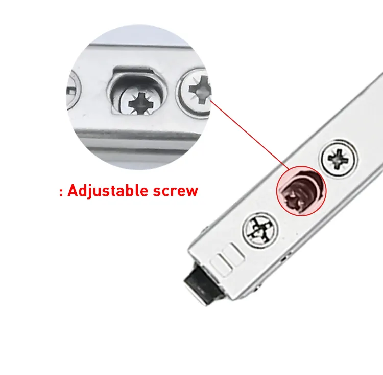Concealed Liner Plate Cabinet Hydraulic Clip on Soft Close 3D Hinge
