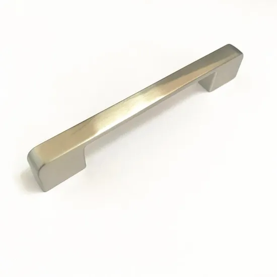 Furniture Hardware Zinc Alloy Kitchen Bathroom Brush Nickel Cabinet Pull Handle