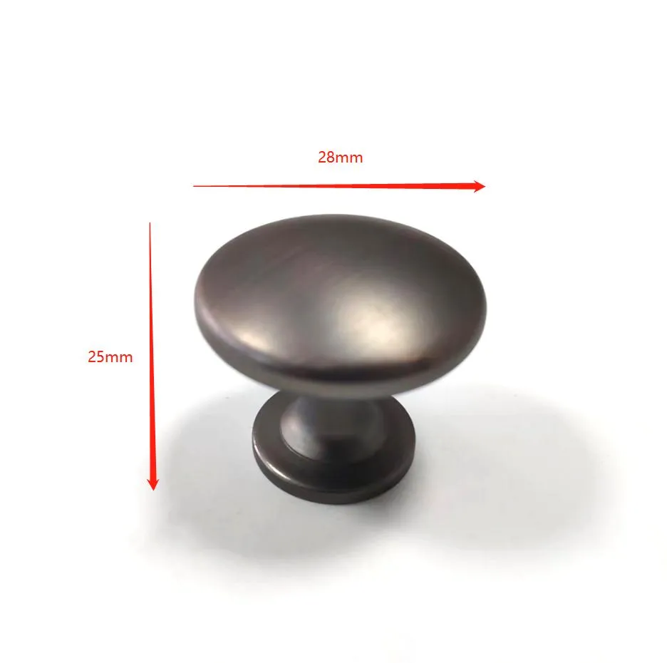 Zinc Alloy Furniture Handle Knobs Kitchen Drawer Cabinet Hardware Pull Knobs
