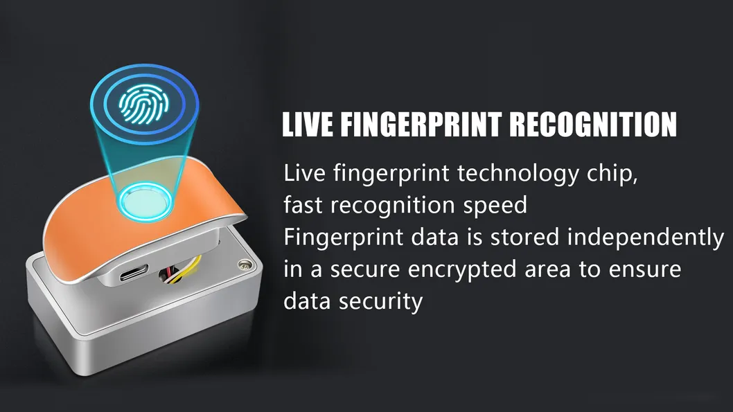 Smart Fingerprint Cabinet Drawer Lock Child Safety Electric Furniture Cupboard Lock