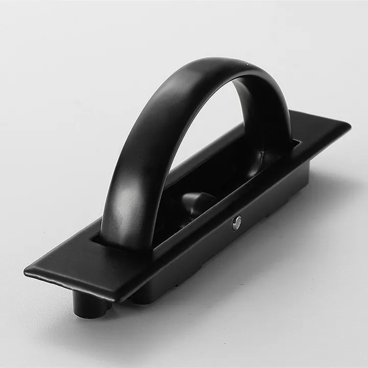 Kitchen Cupboard Drawer Handles Knob Pull Handle Black Furniture Bin Cup Handle