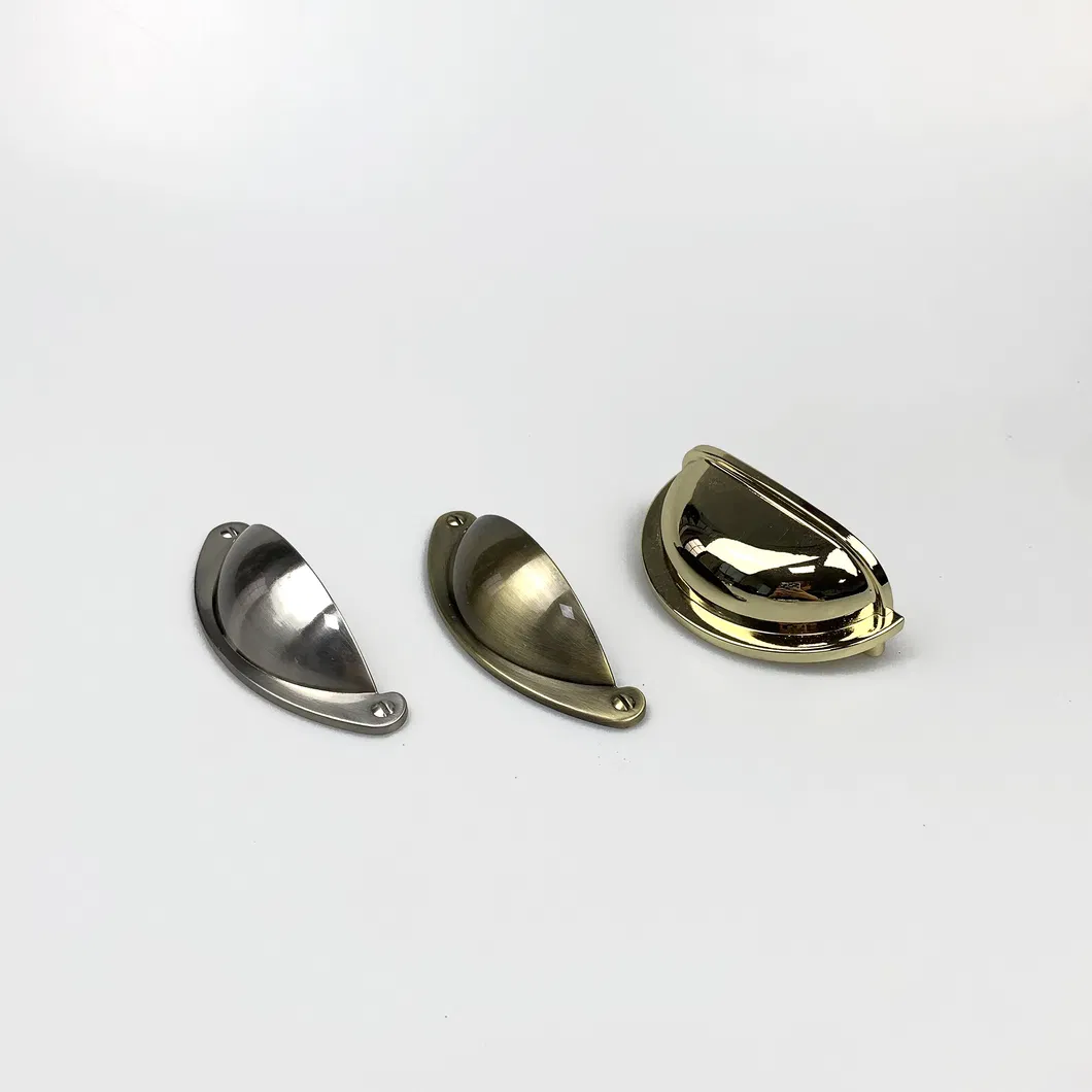 Antique Brass Gold Chrome Drawer Handles Cabinet Zinc Alloy Handle Drawer Knobs