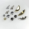 Antique Brass Gold Chrome Drawer Handles Cabinet Zinc Alloy Handle Drawer Knobs