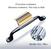 American Classic Furniture Bedroom Matt Black Zinc Alloy 96mm Kitchen Cabinet Handle