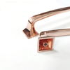 Zinc Alloy Rose Gold Cabinet Handles Kitchen Handles Furniture Drawer Pull Knobs