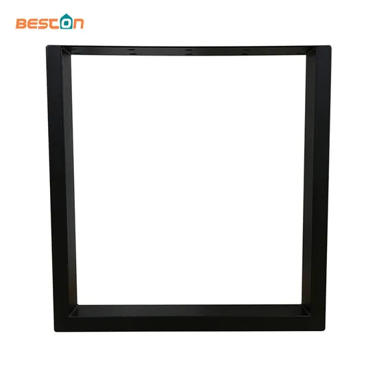 Factory Modern Customized Dining Room Furniture Square Metal Iron Table Leg