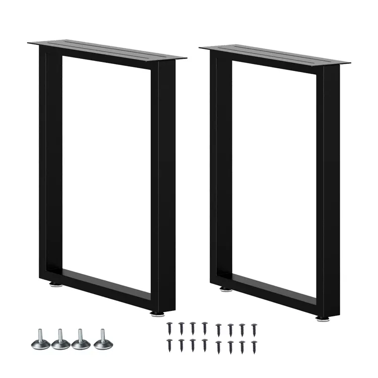 Trapezium Iron Furniture Table Frame Legs Dinning Cast Iron Table Legs