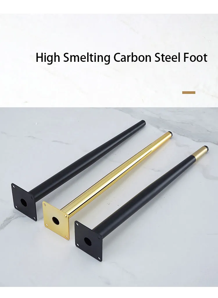 Tapered Chair Gold Iron Brass Steel Furniture Metal Coffee Dining Table Legs