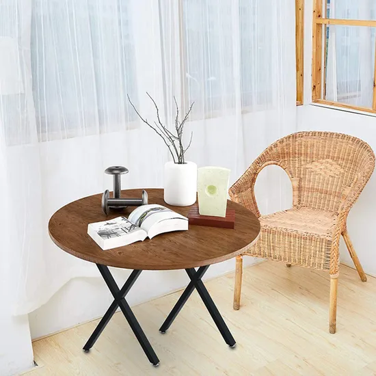 Manufacture Craft Furniture Dinning Computer Desks Square Heavy Duty Metal Table Legs