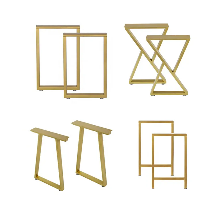 Industrial Cast Iron Bench Bracket Dining Metal Table Leg for Table