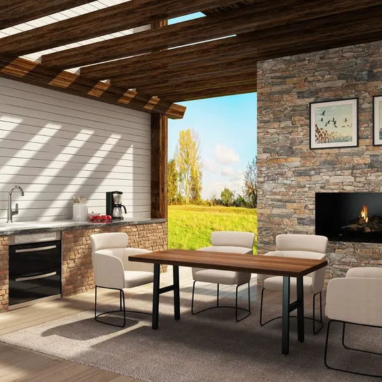 Industrial Style Wholesale Durable A Shape Metal Table Legs