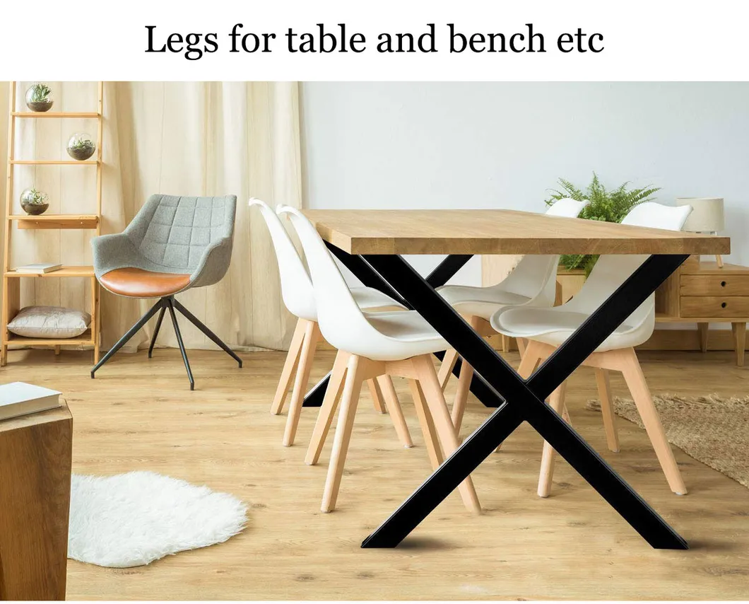 Furniture Office Restaurant Dining Desk Feet Steel Cast Dining Metal Table Legs