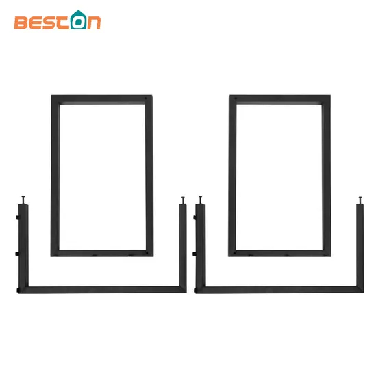 Black Powder Coating Wrought Modern Frame Customized Shaped Metal Table Leg