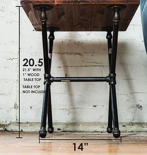 Furniture DIY Industrial Metal Pipes Table Legs