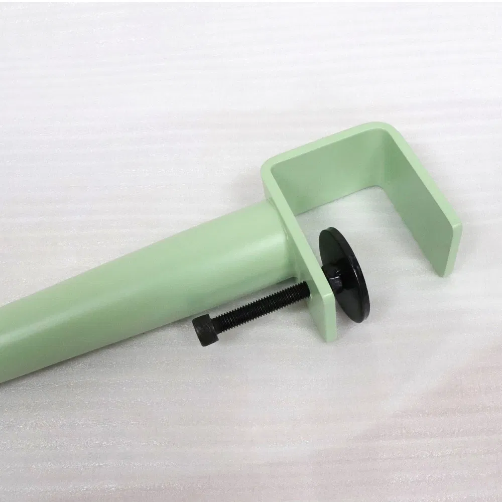 Modern Dining Metal F Adjustable Clamp Table Legs